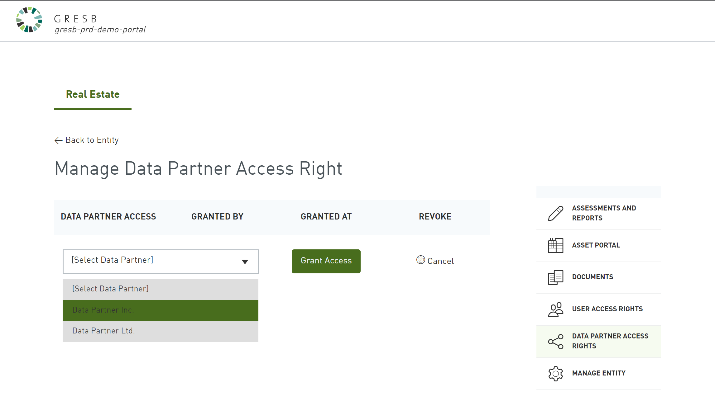 select data partner